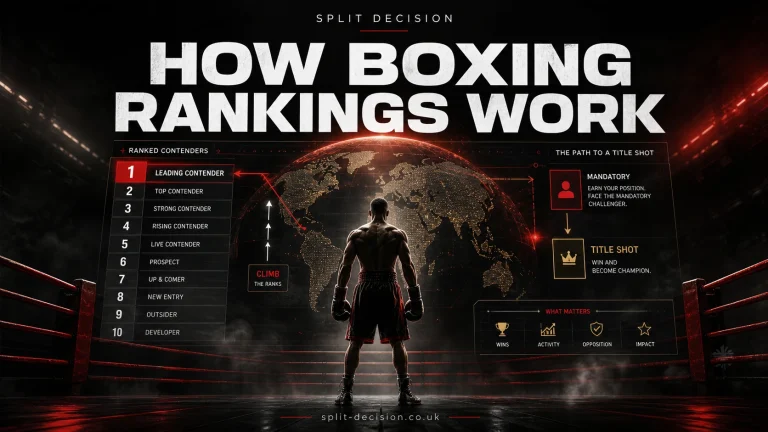 How Boxing Rankings Work