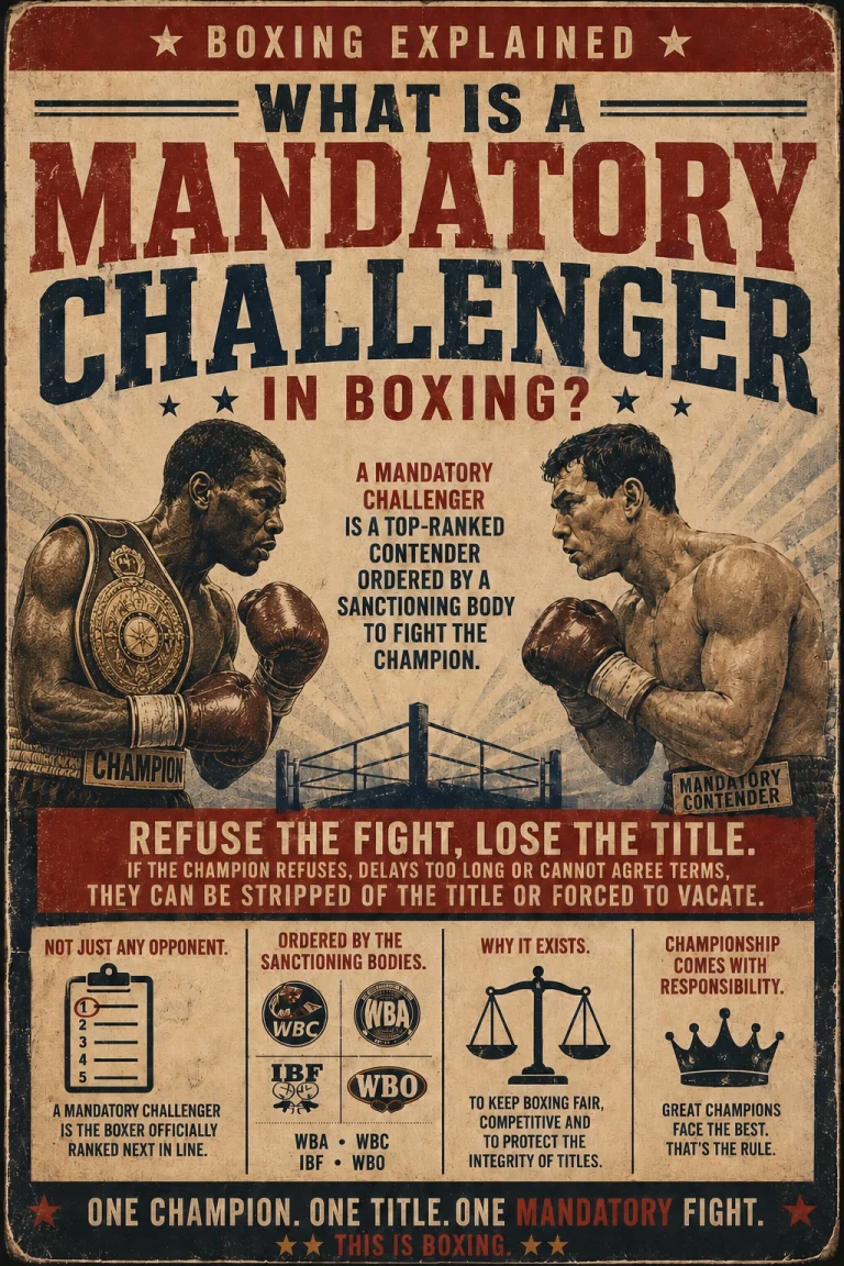 What Is a Mandatory Challenger in Boxing?