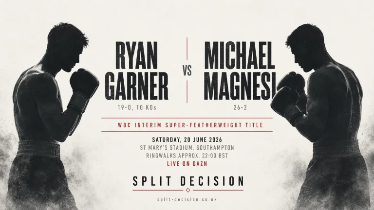 Ryan Garner vs Michael Magnesi